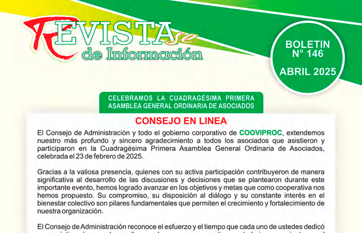 146 Revista de información